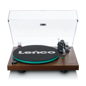 Lenco Turntable with Glass Platter & Bluetooth Transmission