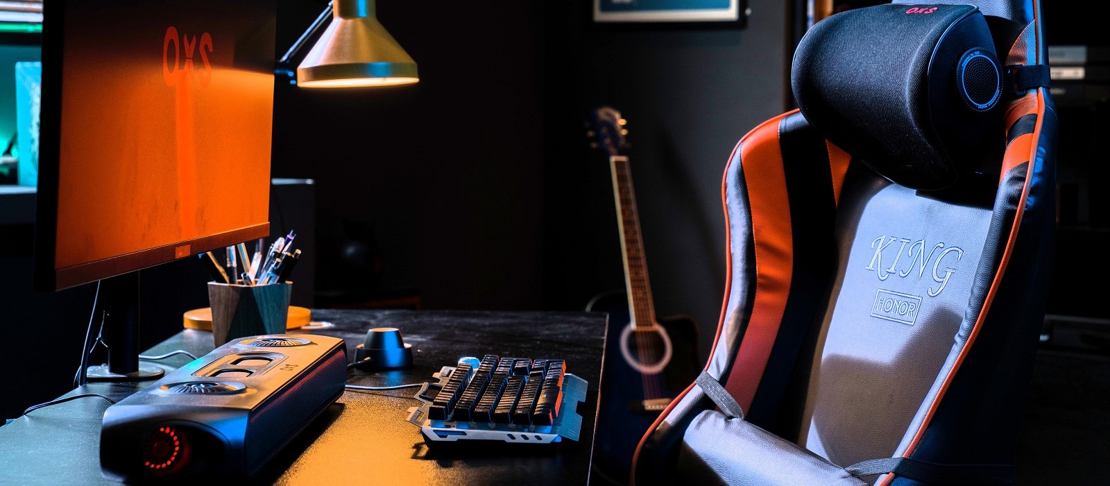 OXS thunder pro plus with neck satelite speaker