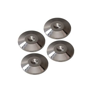 TAGA TSK-01 Speaker Stand Floor Spikes Feet - 4-Pack - Silver