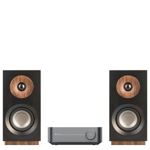 Jamo S801 Studio Speakers with WiiM Amp Stereo System