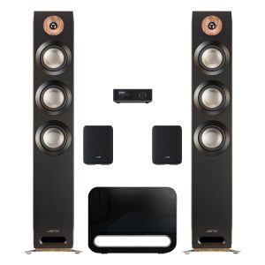 Jamo S809 Floor Standing Speakers with WiiM Amp Ultra 4.1 Home theatre System