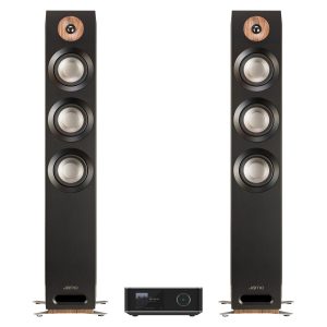 Jamo S809 Floor Standing Speakers with WiiM Amp Ultra